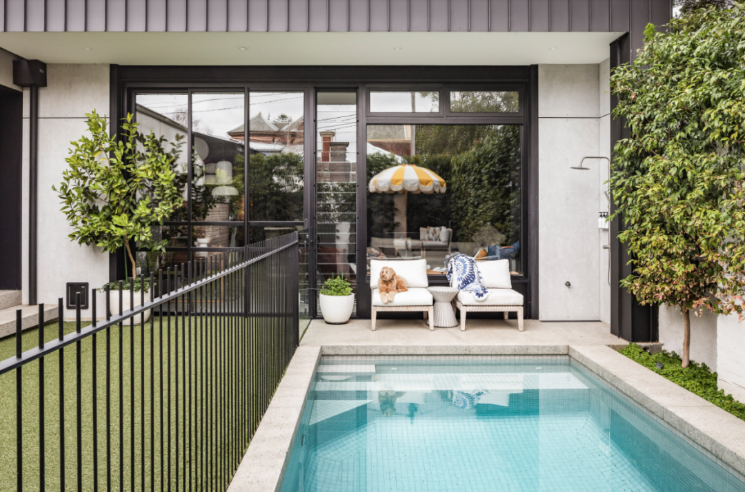 70 年代办公楼改造花园住宅丨澳大利亚丨Furnished 室内设计师 Kirsty Ristevski-25