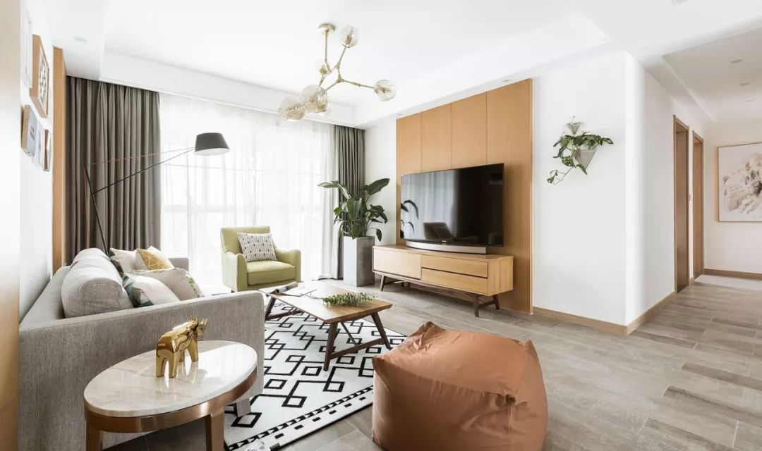 北欧风格设计案例集,打造简洁舒适的家居空间-110