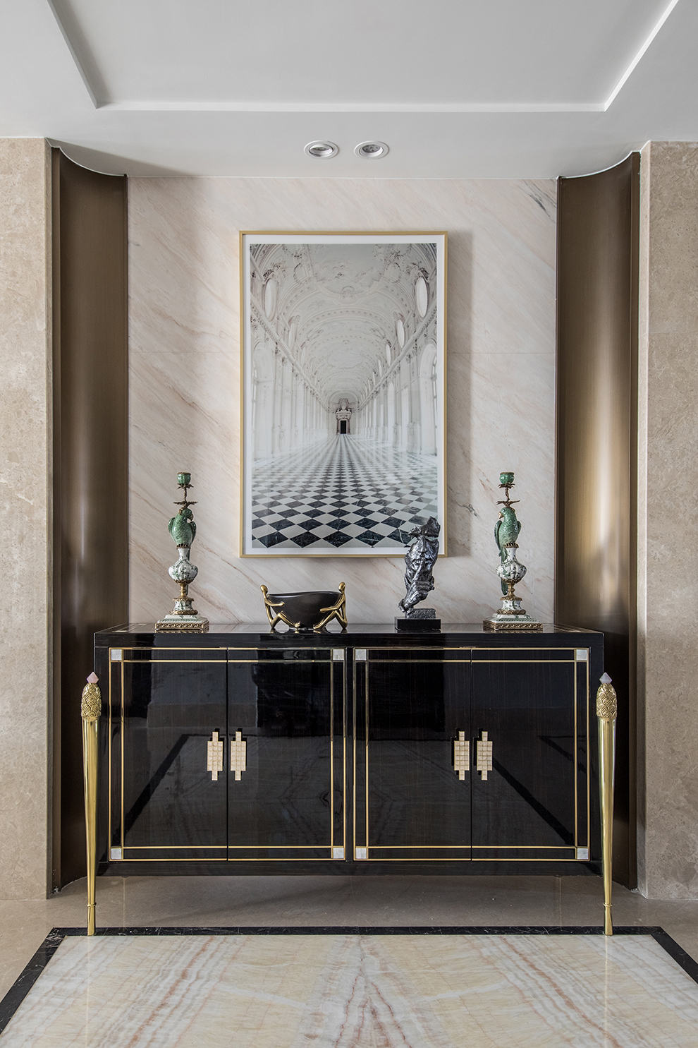 杭州九鼎打造现代意大利轻奢空间，艺术美学演绎品质生活-2