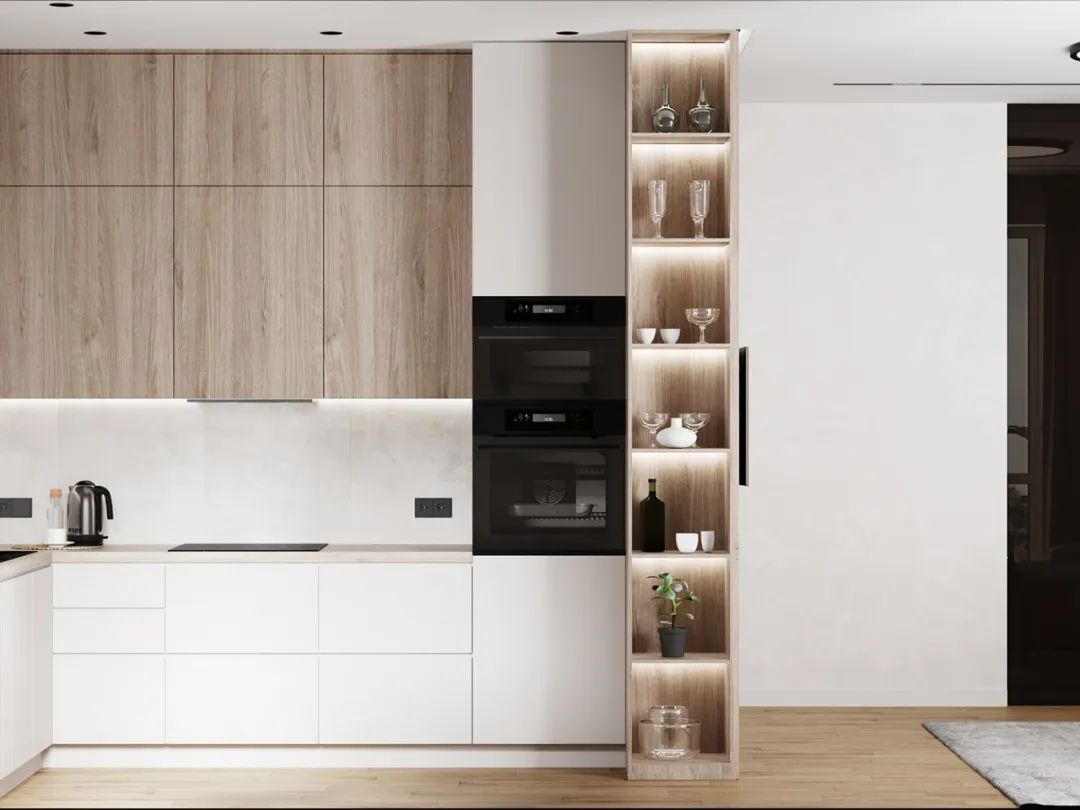 木灰色简约公寓丨Marina Bessmertnaya-12