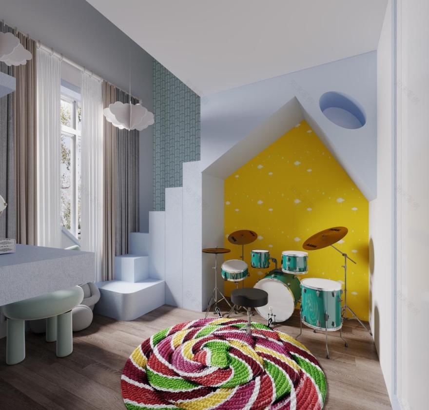 现代都市简约风理想家设计-39