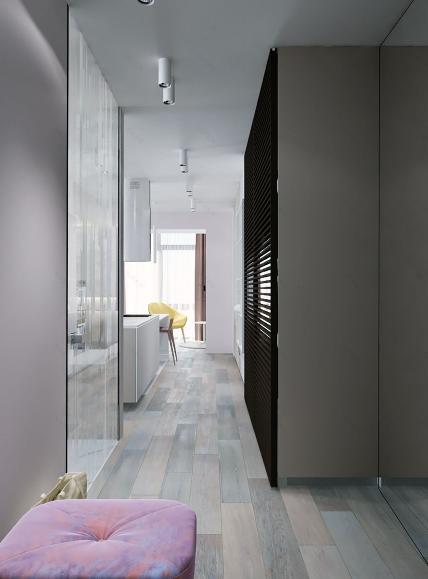 “Метр”公寓室内设计项目丨安德烈·戈尔丁斯基设计工作室-4