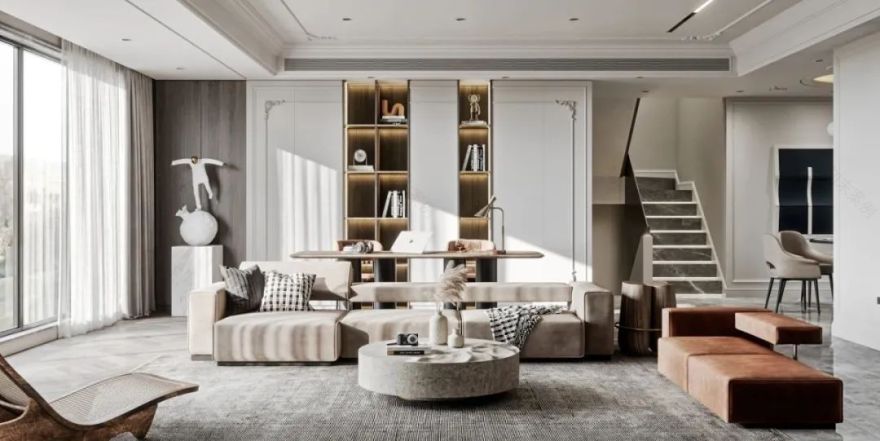 诗茶相伴 · 现代轻侘寂风丨中国宁波丨橙熹设计-49