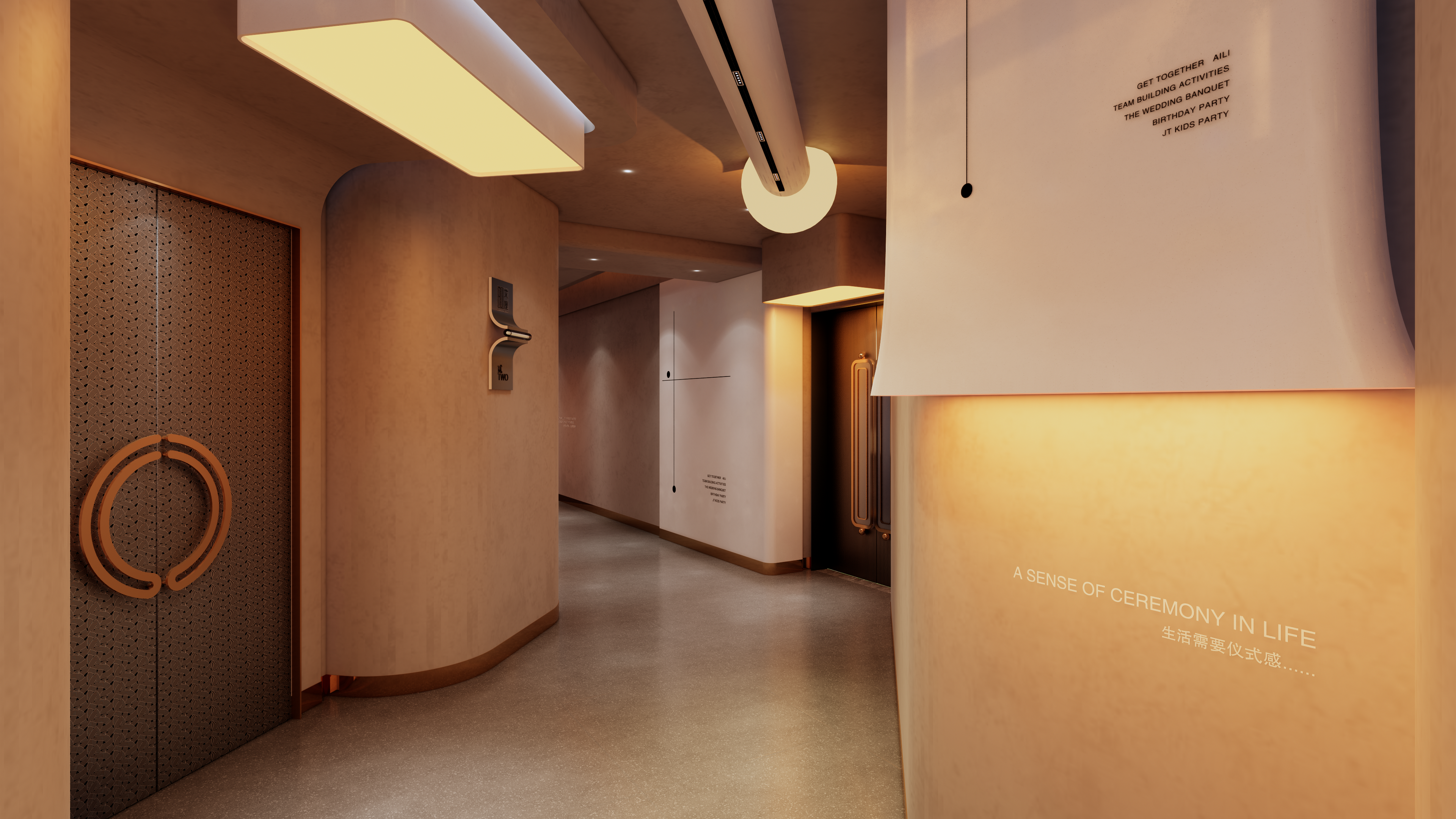 SU+Enscape商业空间公区设计-3