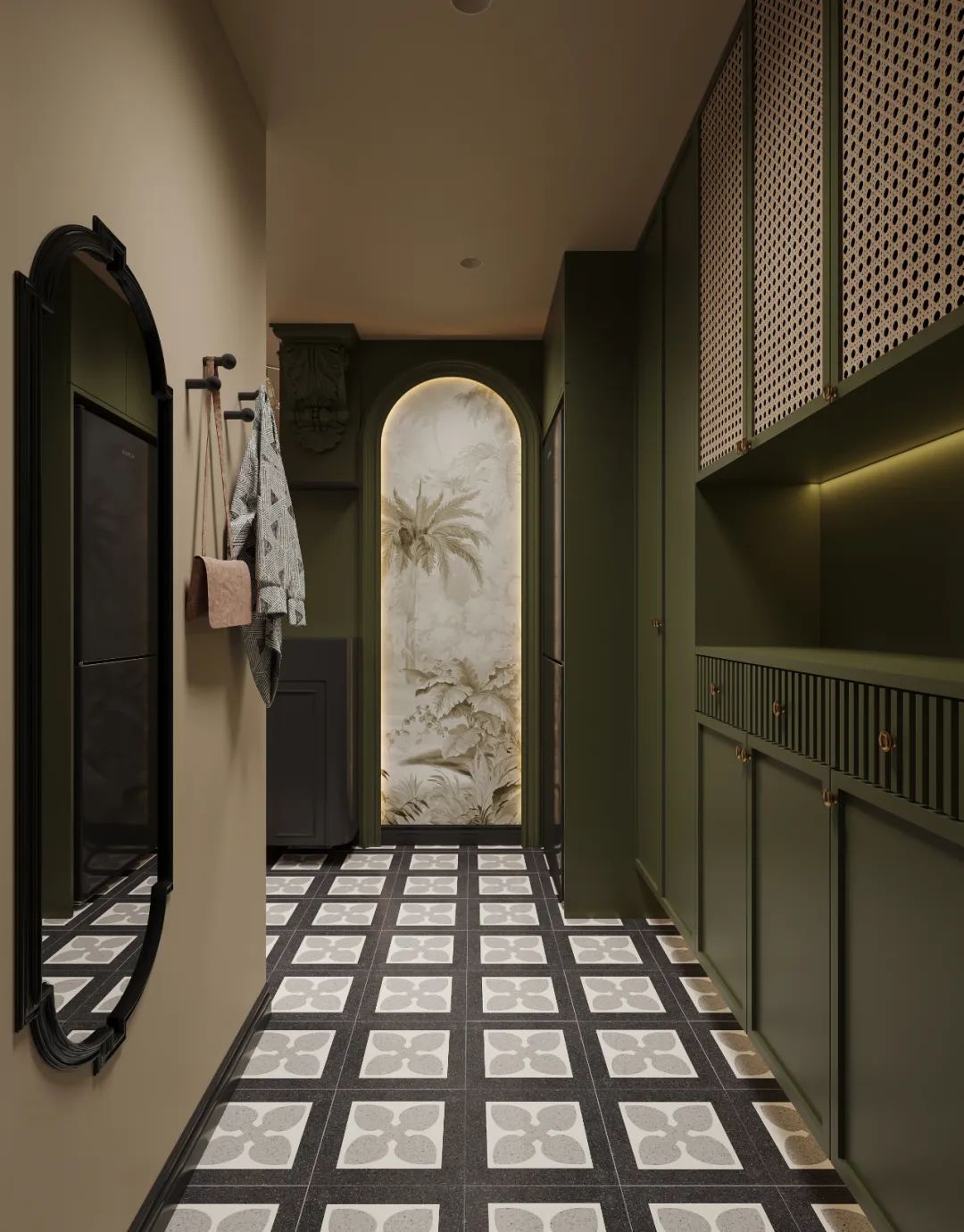 深圳如愿空间设计丨罗湖·东海富汇豪庭62㎡，水墨画般的海派浪漫-6