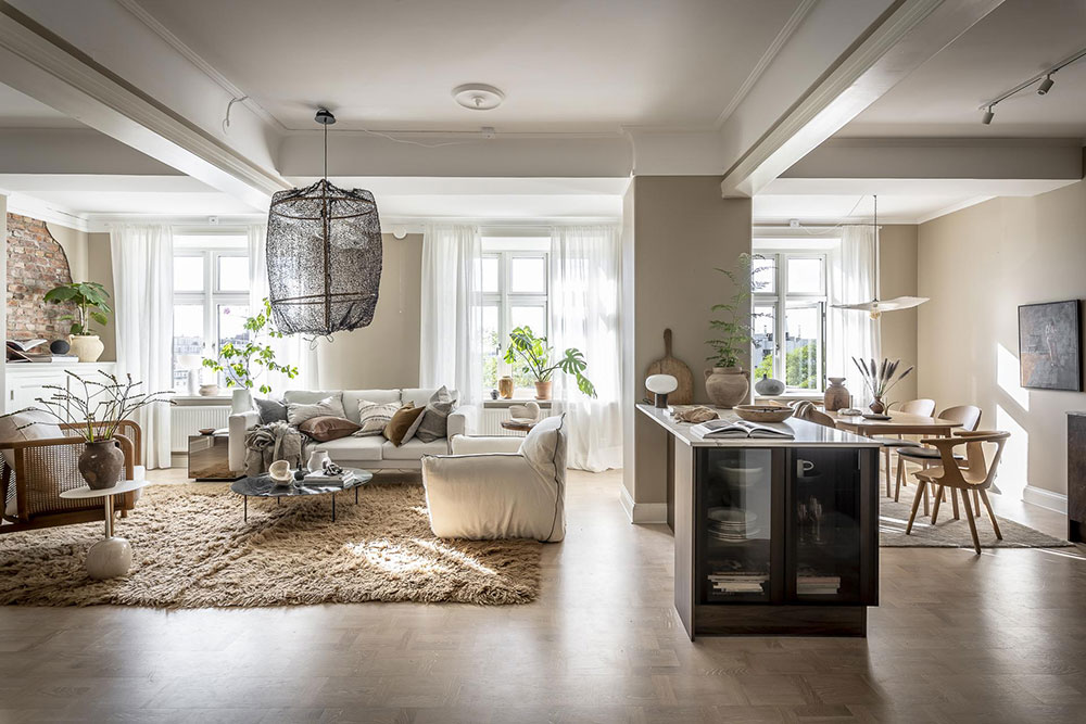 瑞典哥德堡 88 平米公寓 | 光与影的完美结合-8
