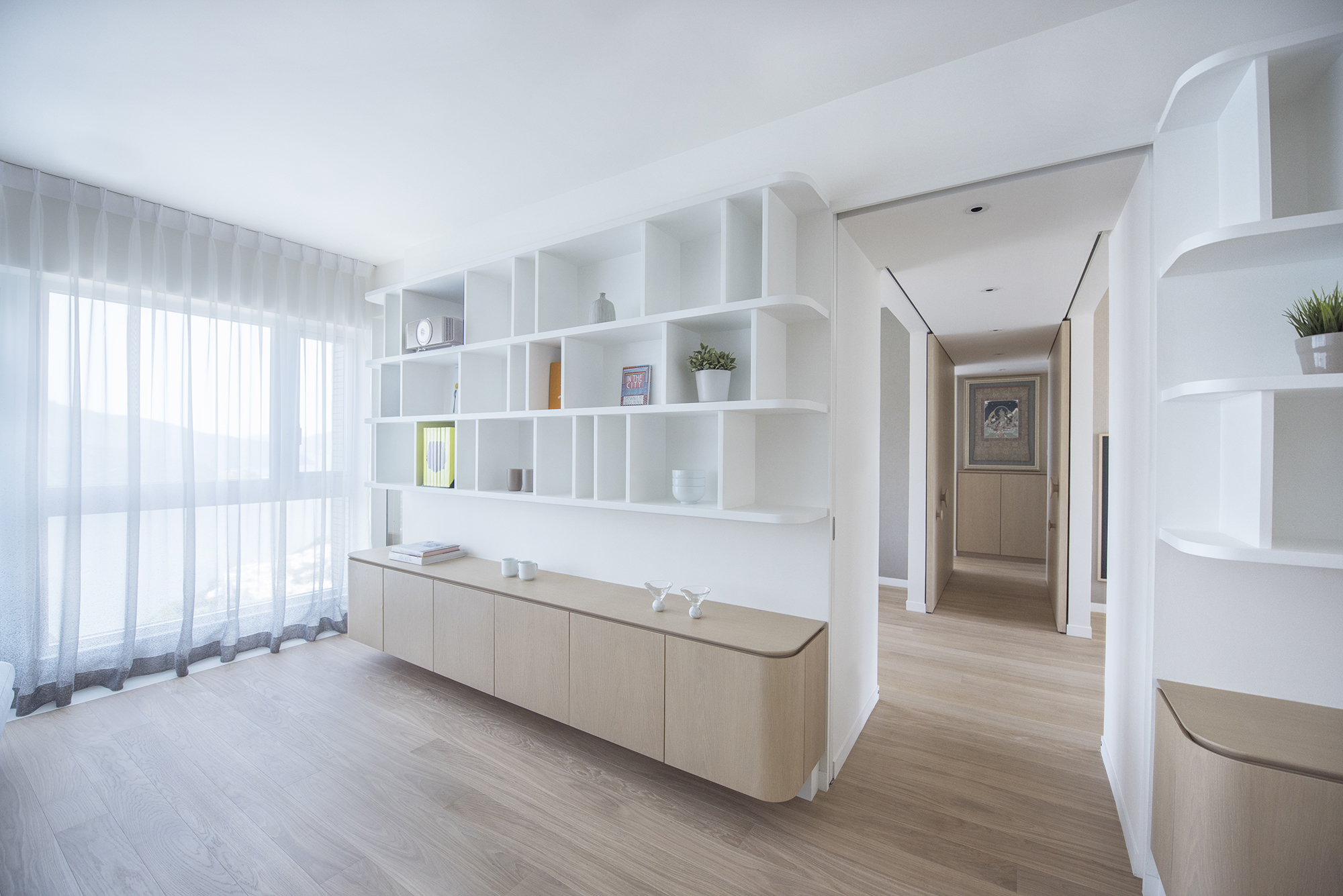 香港 BeanBuro 公寓 | 消失的走廊与海洋景观的完美融合-9