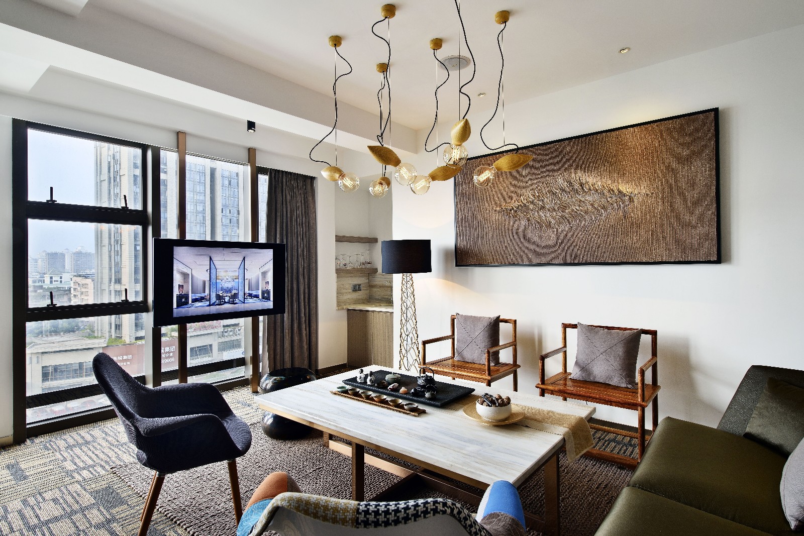 福州乌山荣域现代住宅 | 玩转跨文化意向的冷静多元设计-7