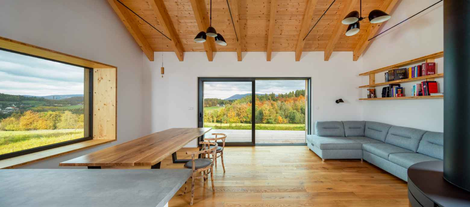 比克山区开放式居住空间木结构建筑设计丨捷克丨Kamil Mrva Architects工作室-31