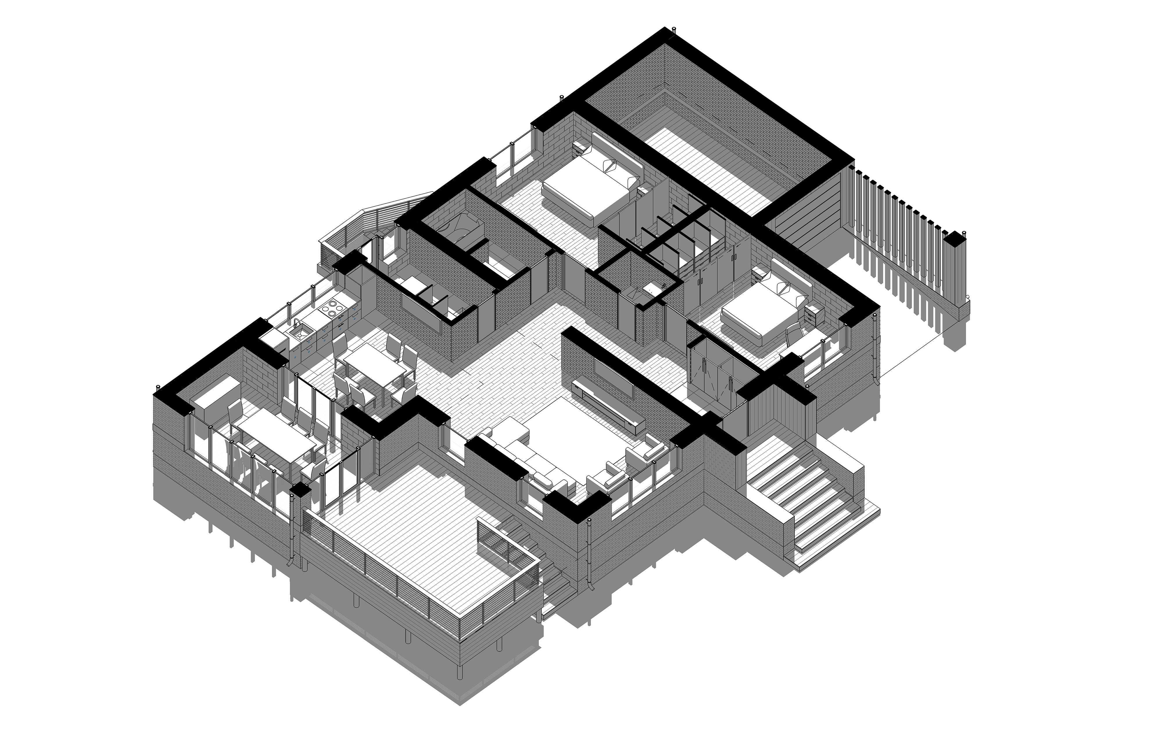 松林里的房子丨俄罗斯丨Kamil Shakirzianov-17
