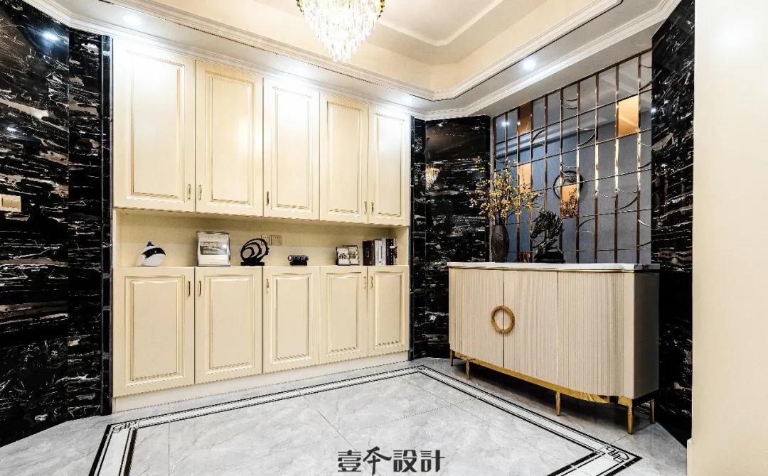 轻奢改造,八角玄关、开放式厨房打造现代宜居空间-22