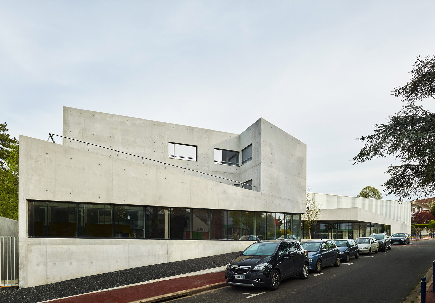 巴黎Les Closiaux体育馆，学生信息中心及员工宿舍 / Dominique Coulon & associés-10