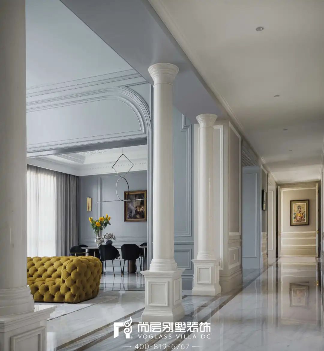 尚层装饰×壹号庄园 | 780㎡现代法式别墅装修，回归纯粹极致的生活-33