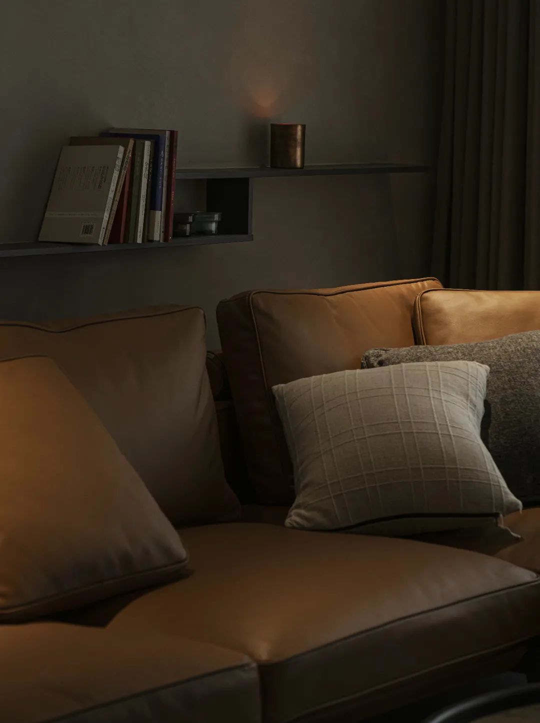 焦糖木肌理,构建内敛沉静的居家空间-47