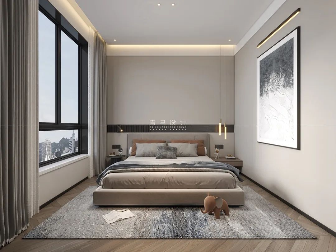 现代简约底跃别墅设计丨青马别墅设计-33