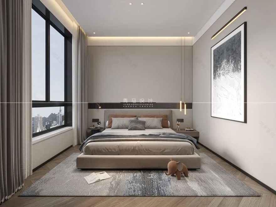 现代简约底跃别墅设计丨青马别墅设计-33