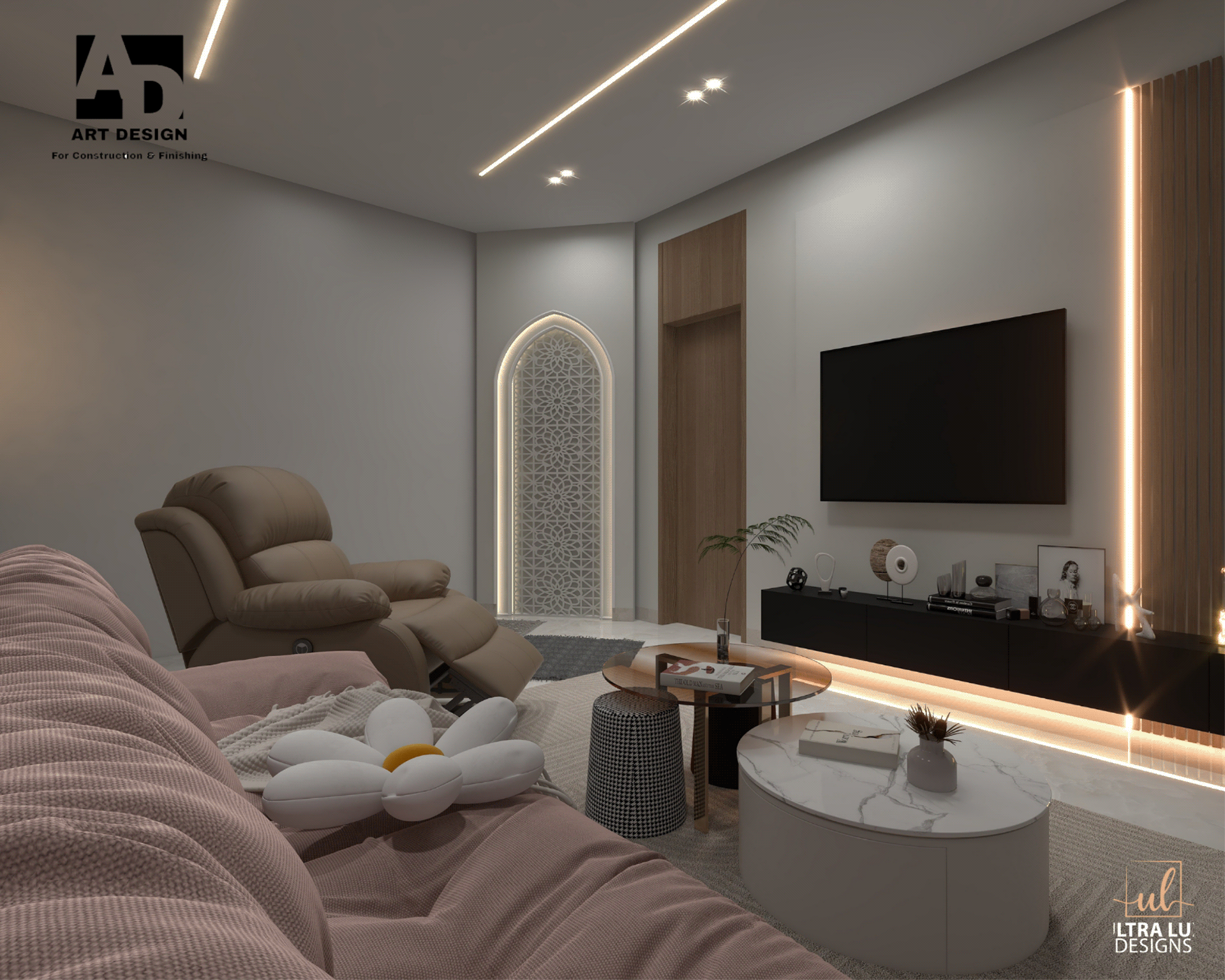 Living room and prayer corner-3