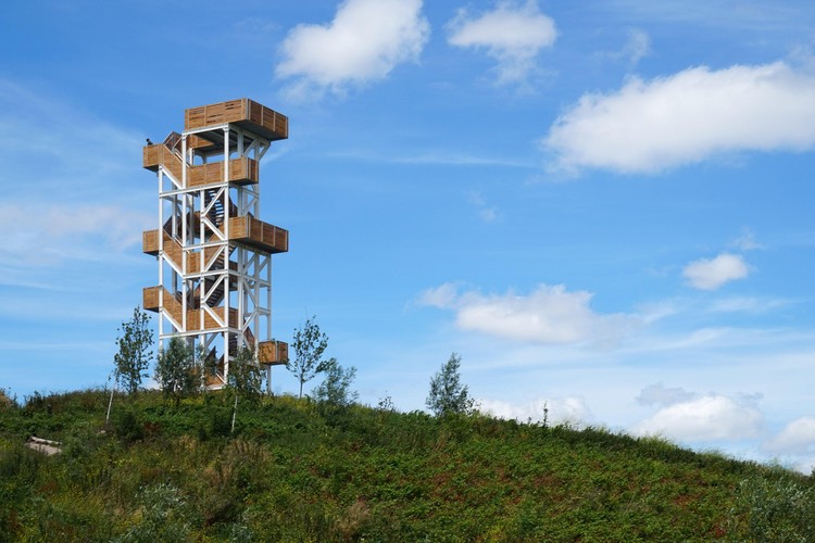 荷兰 Bergschenhoek 三维迷宫观景塔-2