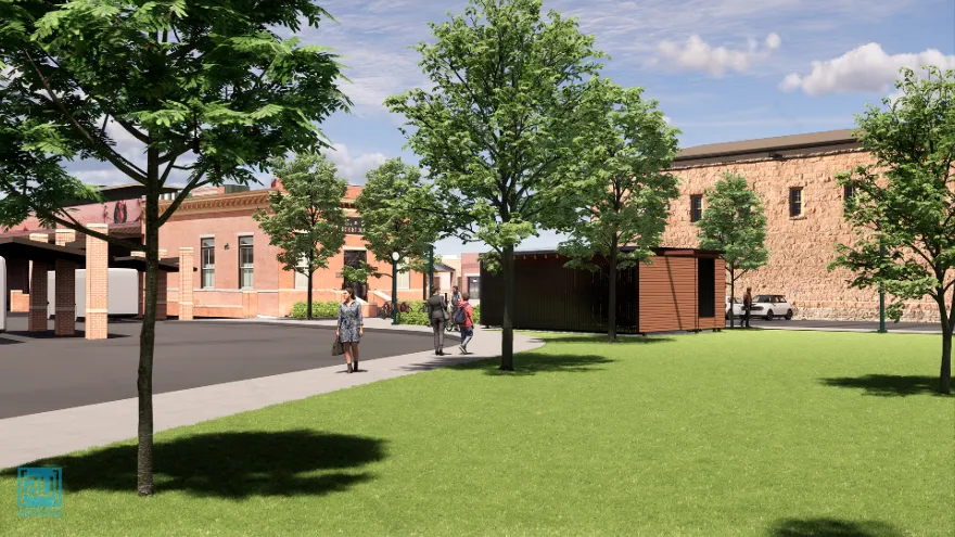 北公交枢纽站自行车棚丨United StatesFort Collins-7