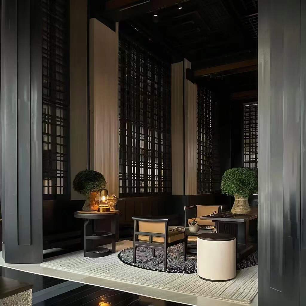 秦汉的黑色中式审美就是大气我那迷人的老祖宗-0