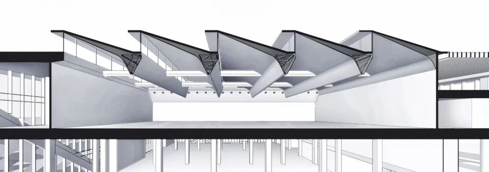 禄口空港新城综合文化中心丨中国南京丨东南大学建筑学院&南京邦建都市建筑设计事务所-73