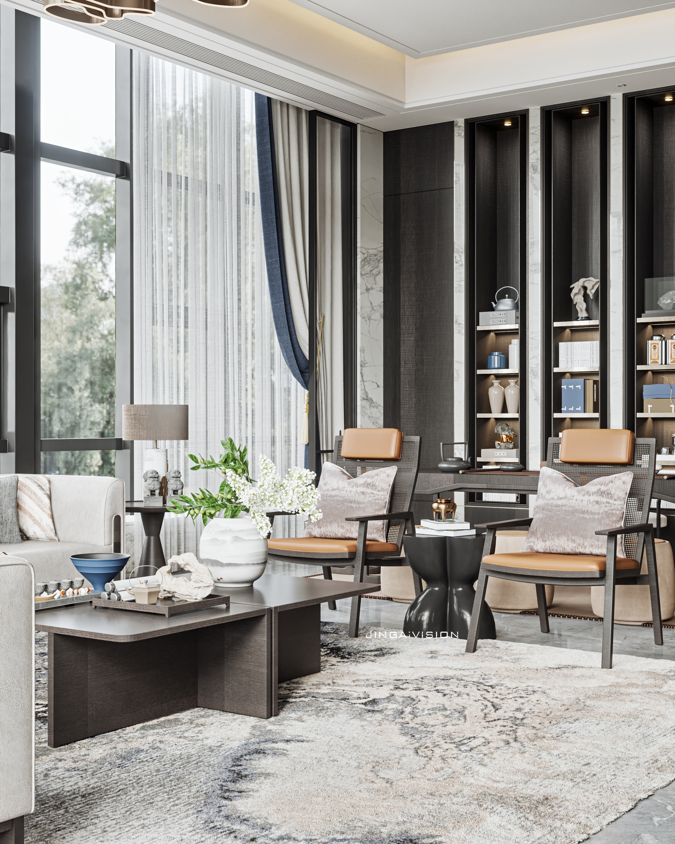 融合自然的都市时尚空间-45