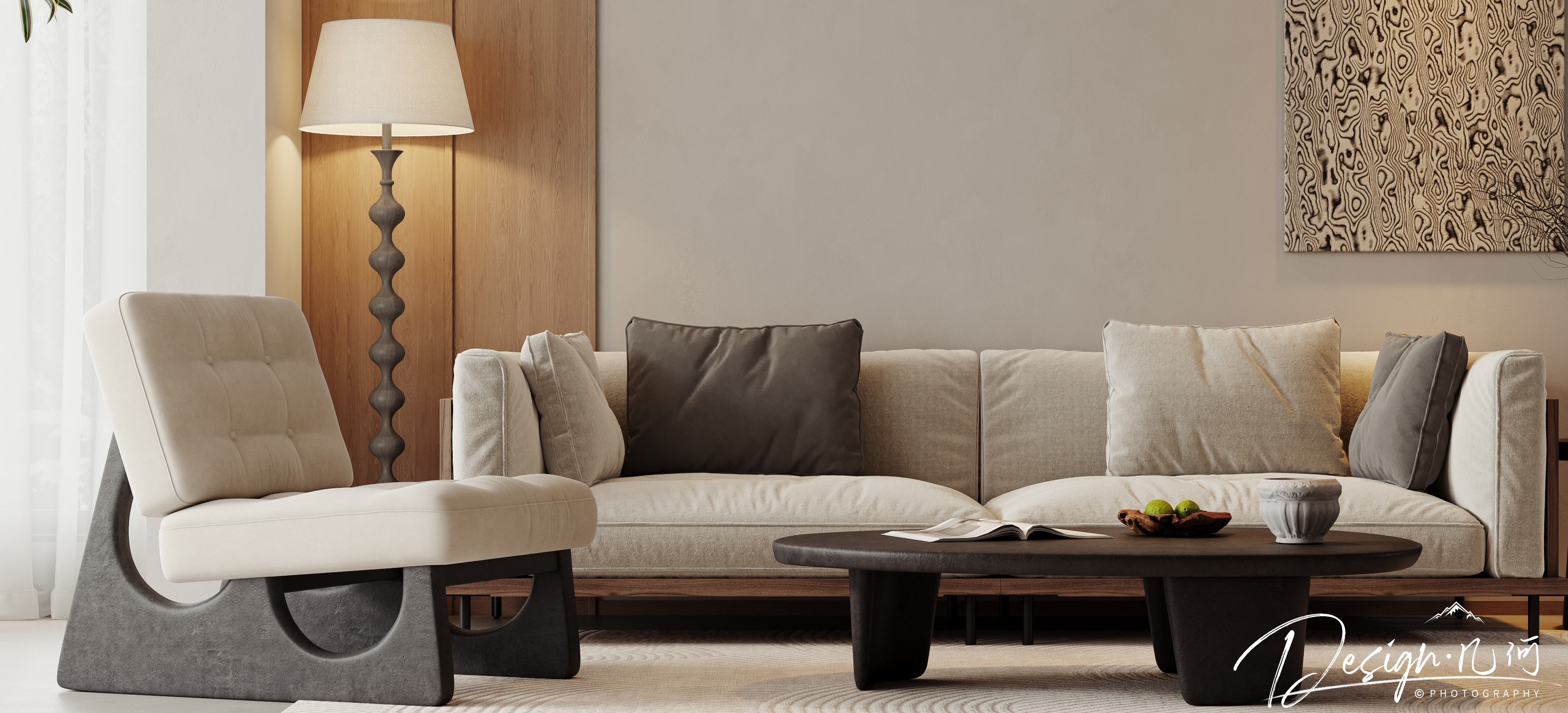 几何空间视觉表现 | 百悦府中古风客餐厅-18