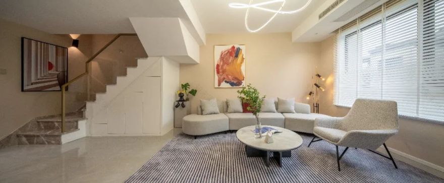 上海 300㎡现代简约别墅设计丨中国上海丨尚层别墅装饰-15