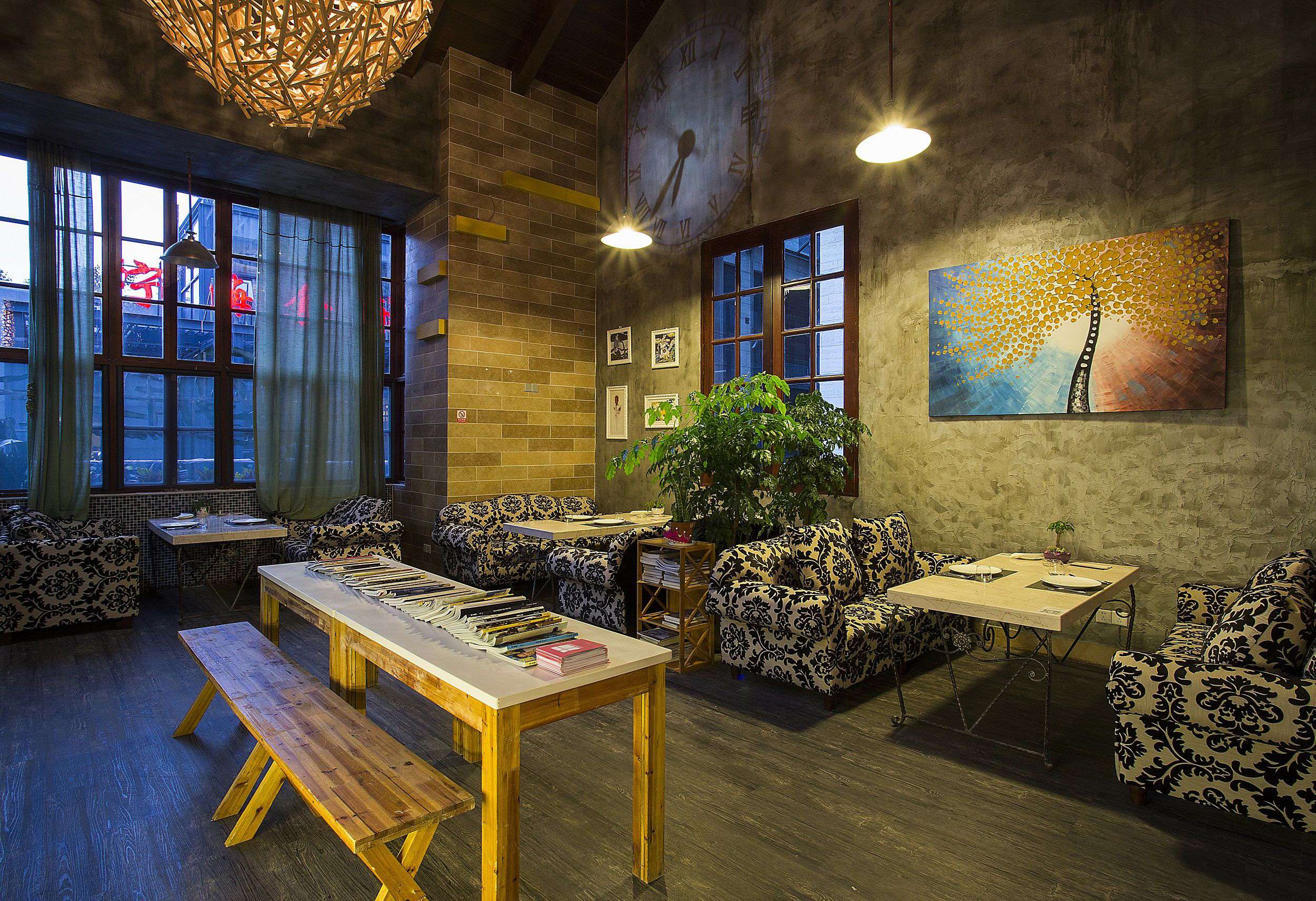 崔恒设计  年轮小院西餐厅-17
