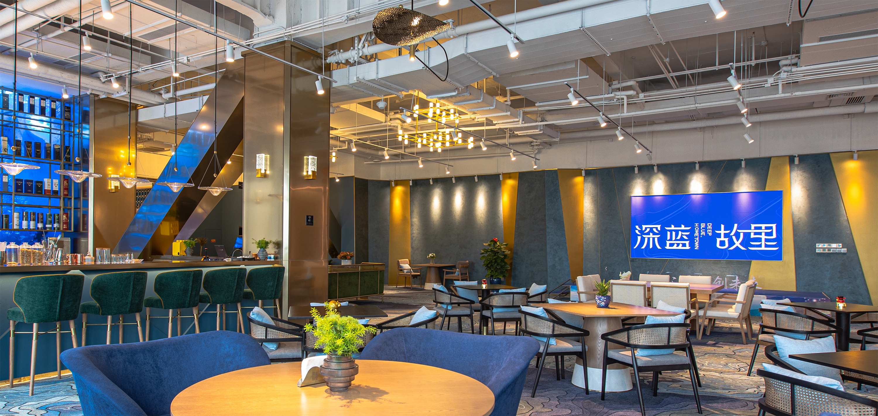 深蓝故里休闲空间设计丨中国珠海丨珠海凡空间建筑装饰设计有限公司-53