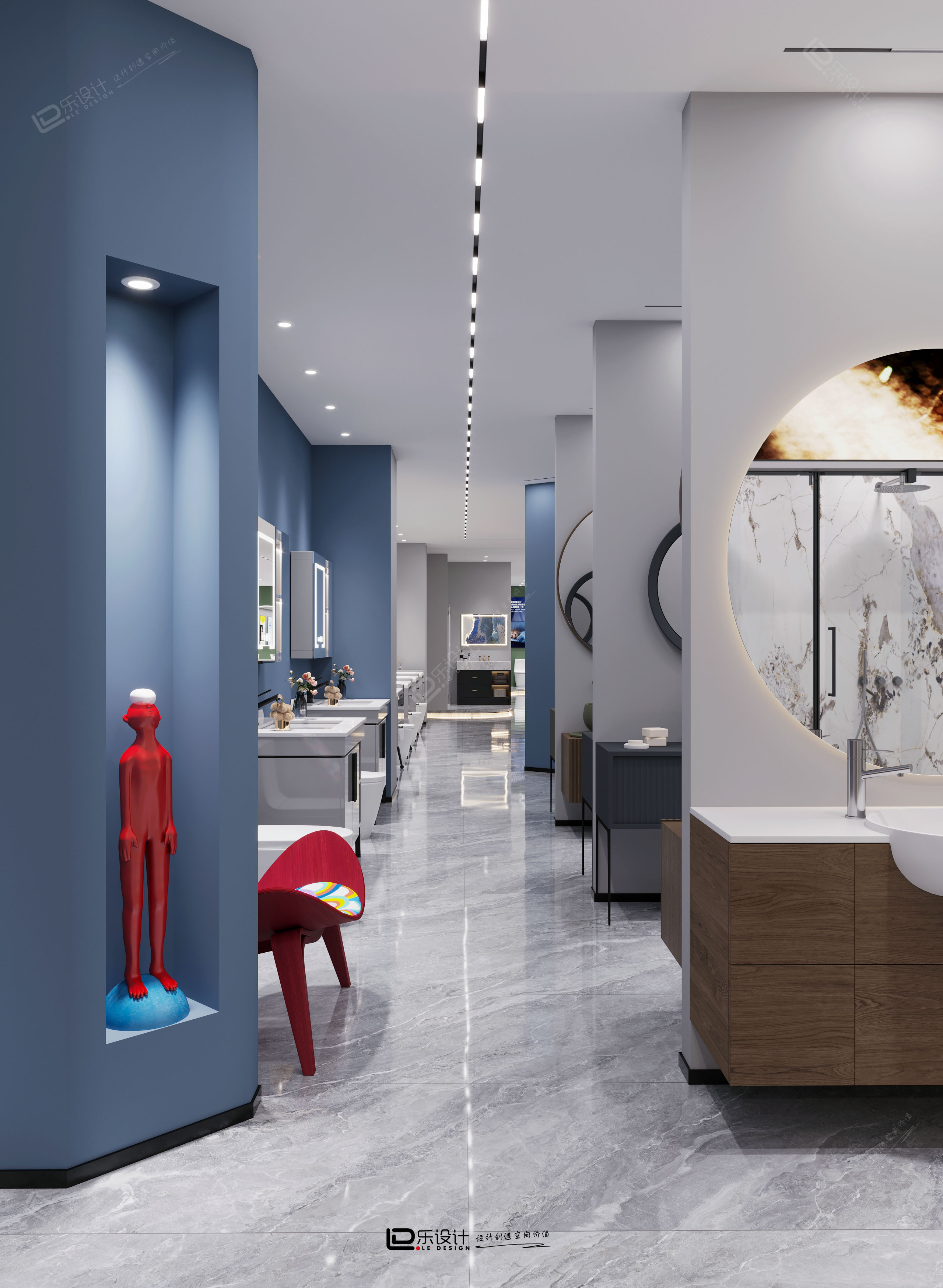 圣都新材料展厅项目丨LD 设计-30