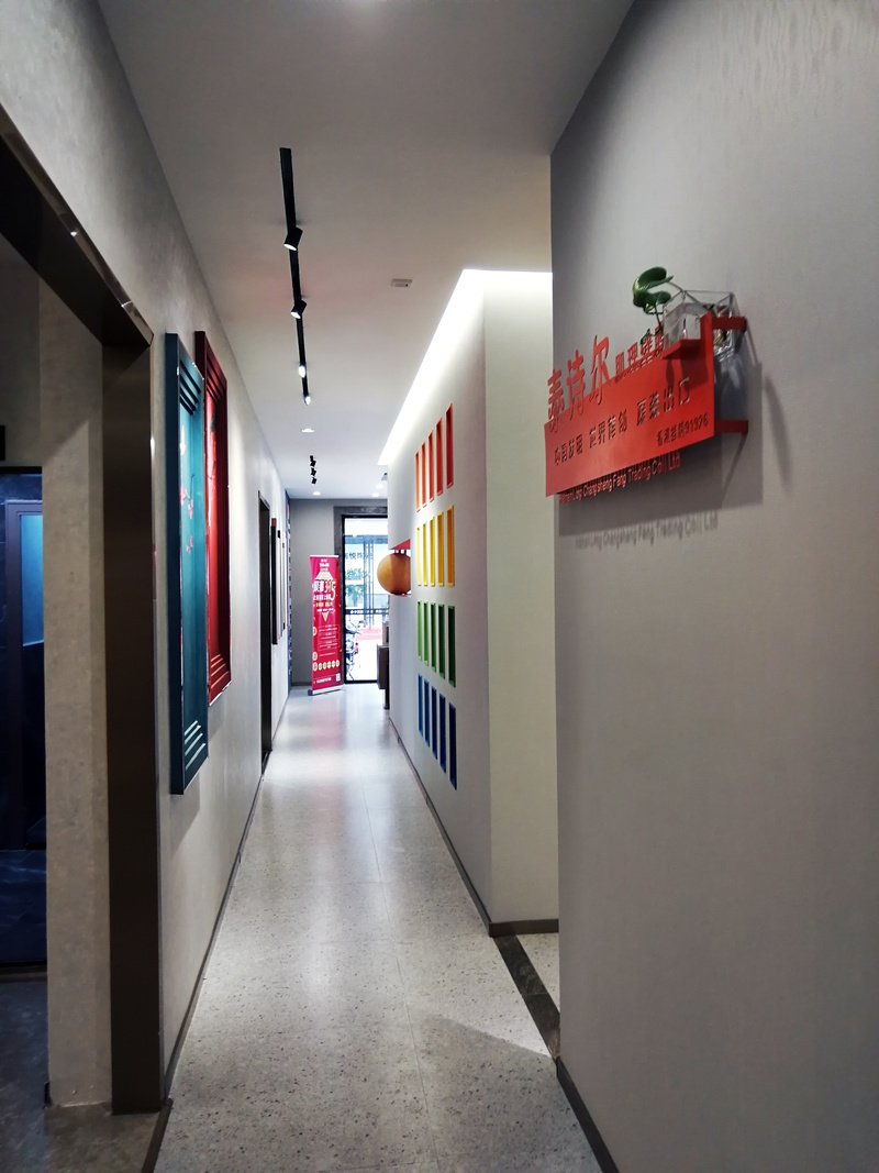 泰诗尔肌理壁膜旗舰店 | 色块构筑的肌理空间-2