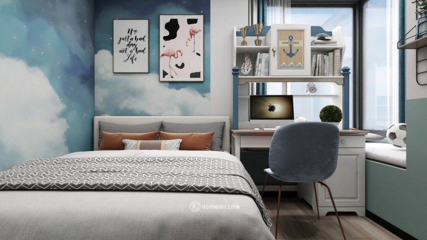 蜜雪冰城北欧风室内设计-65