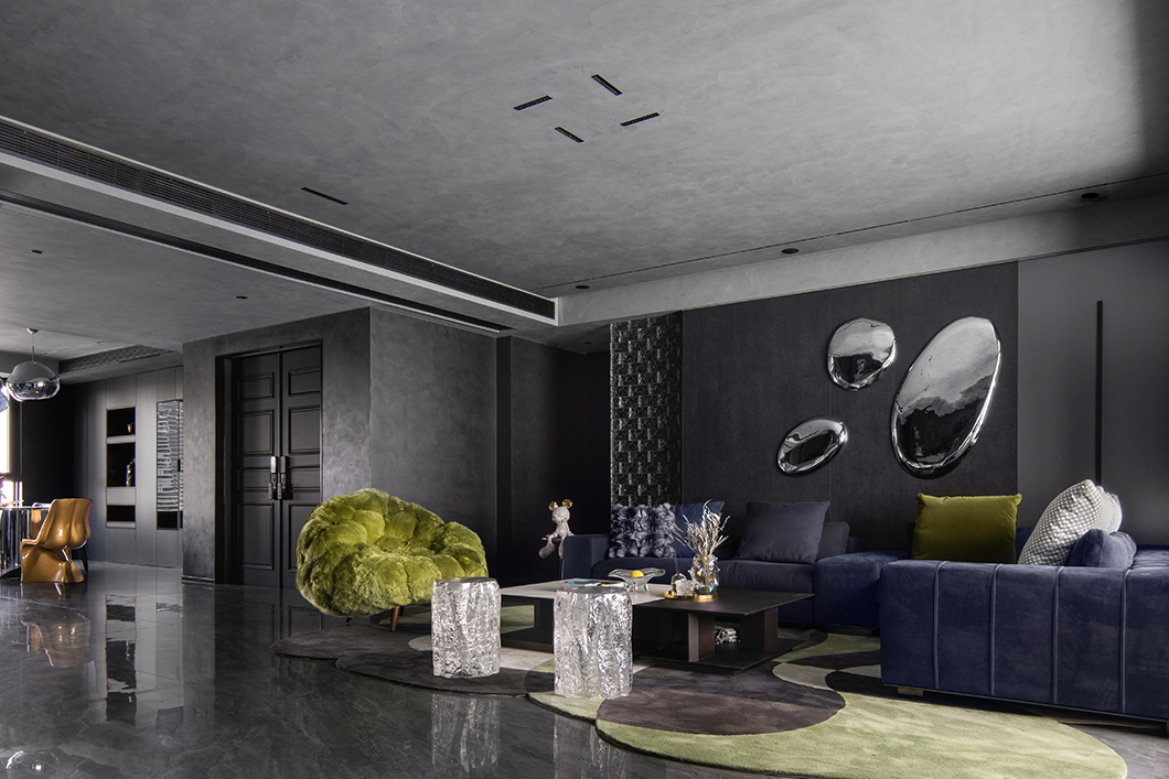 广西中海天钻大平层丨中国柳州丨上海诺纳建筑装饰设计有限公司,佛山舍田营造软装设计有限公司-9