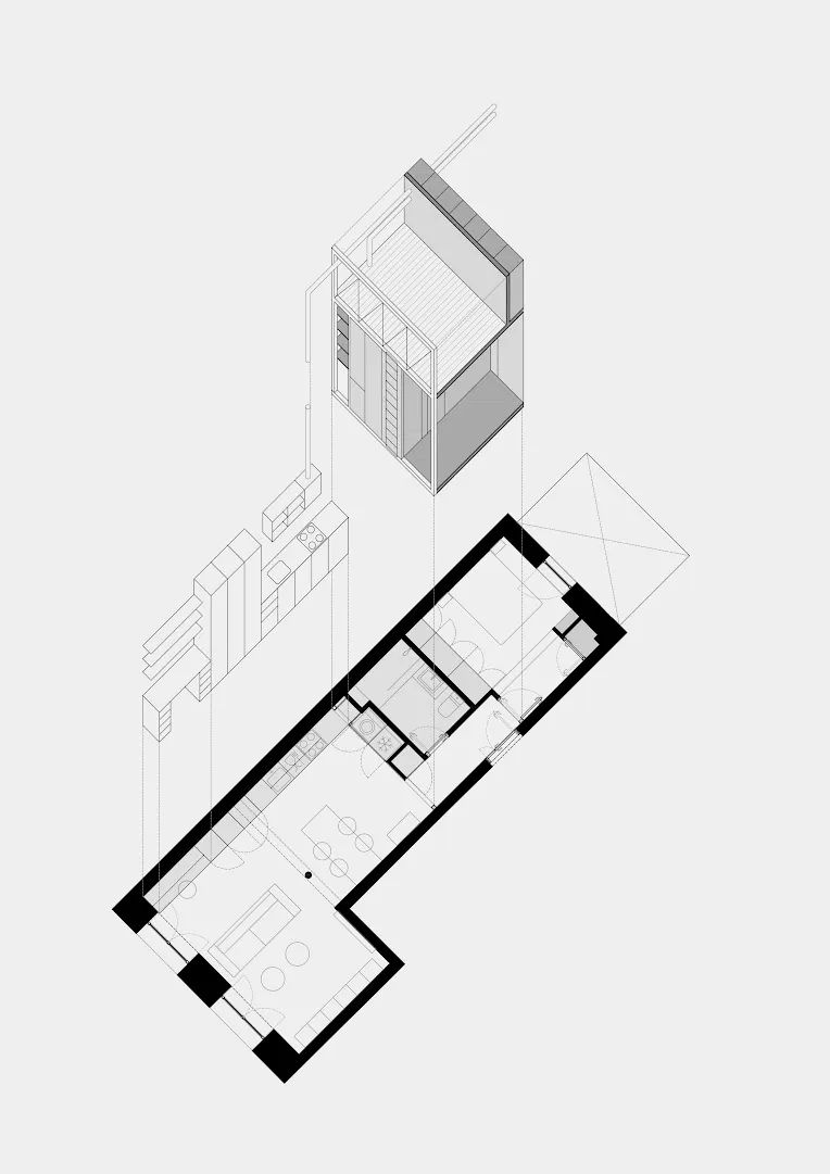 手枪户型大变身丨西班牙马德里-9