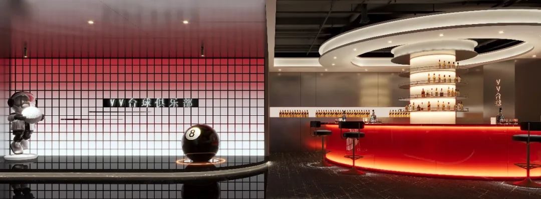 VV台球俱乐部丨中国六安丨安徽印空间设计事务所-11