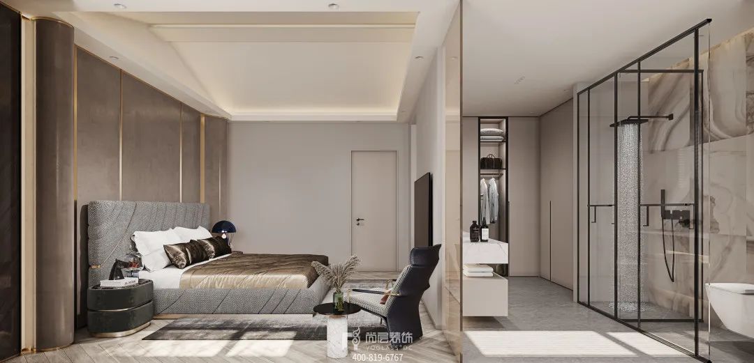 全案整装｜550 ㎡舒适私宅：和光同尘、与时舒卷-53