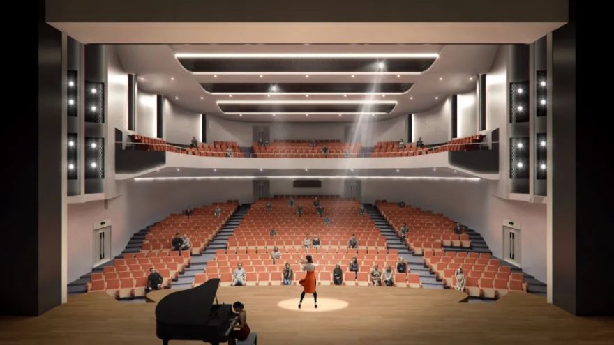 河南信息科技学院(筹)会堂丨中国鹤壁丨同济大学建筑设计研究院(集团)有限公司-47