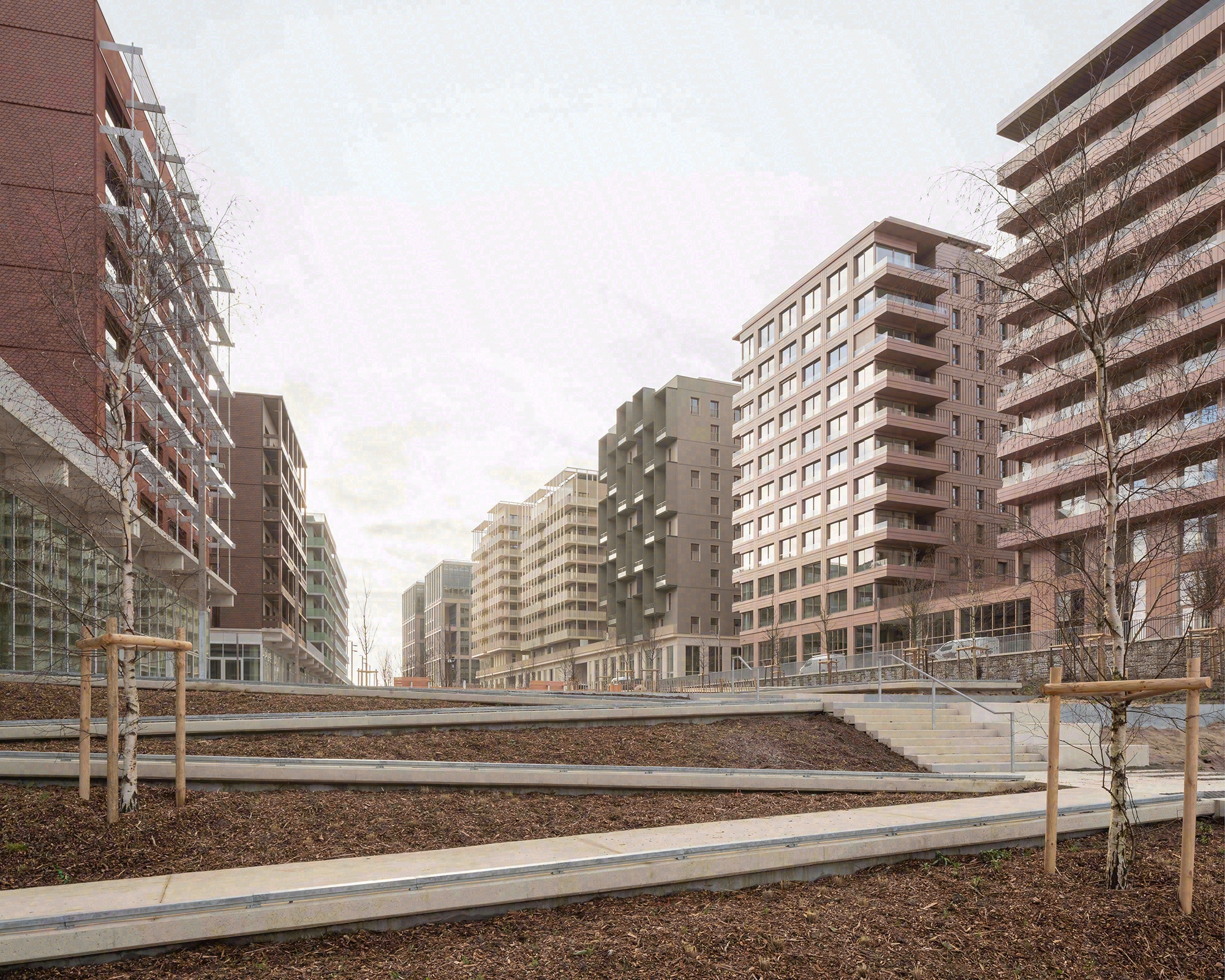 运动员村 E2B 地段丨法国丨CoBe Architecture & Paysage-40