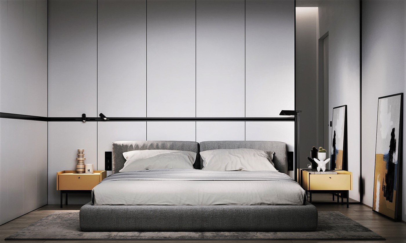 高级灰色系公寓设计-6