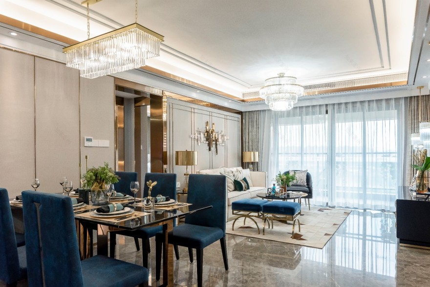 惠州奢华美式样板房 | 上森设计诠释精致生活品味-26