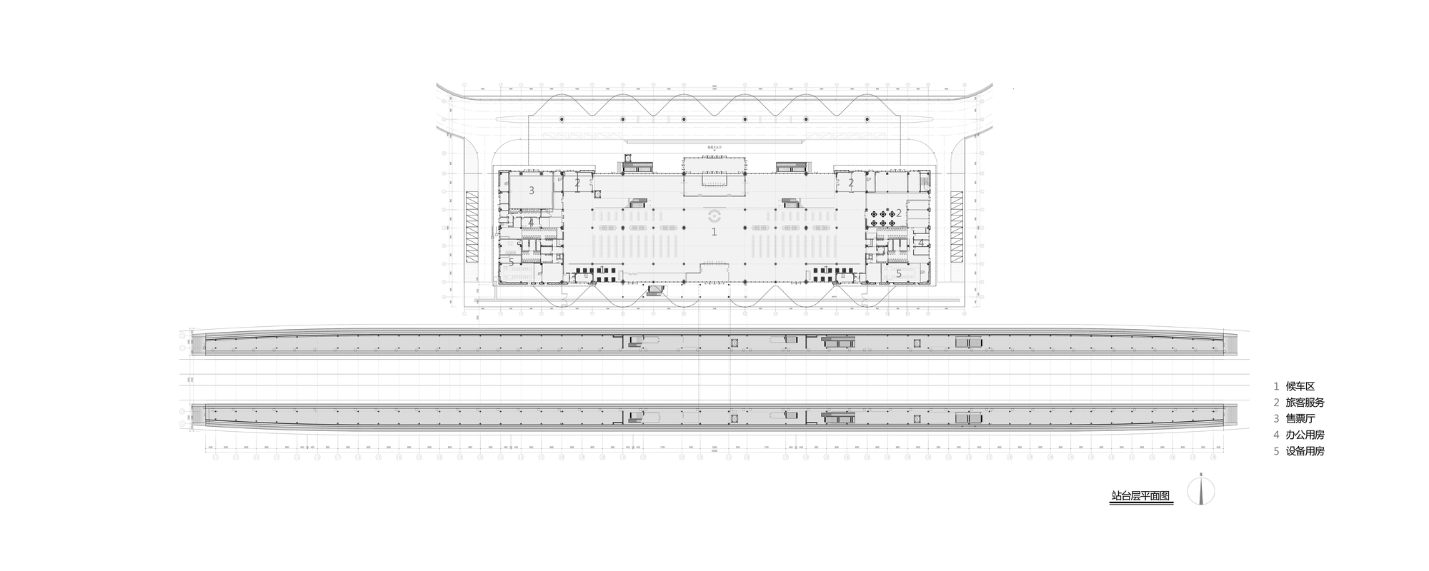 汉十高铁随州南站丨中国随州丨中南建筑设计院-54