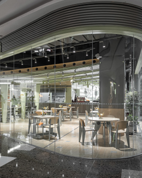 TGS蒂歌斯轻食店丨中国长沙丨未明确提及,主持设计师巫国源,团队成员众多