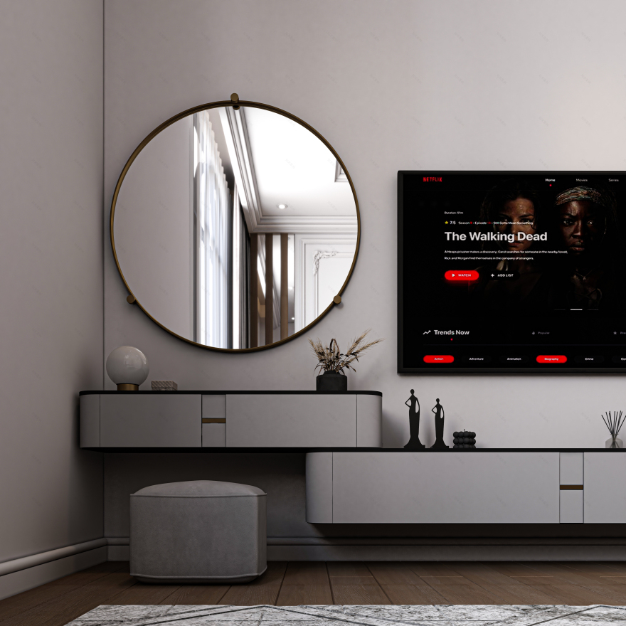 卧室新古典风格设计丨KT_DESIGN STUDIO-21