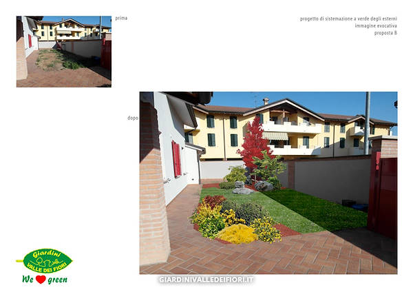 双户住宅花园项目丨GIARDINI Valle dei Fiori-15