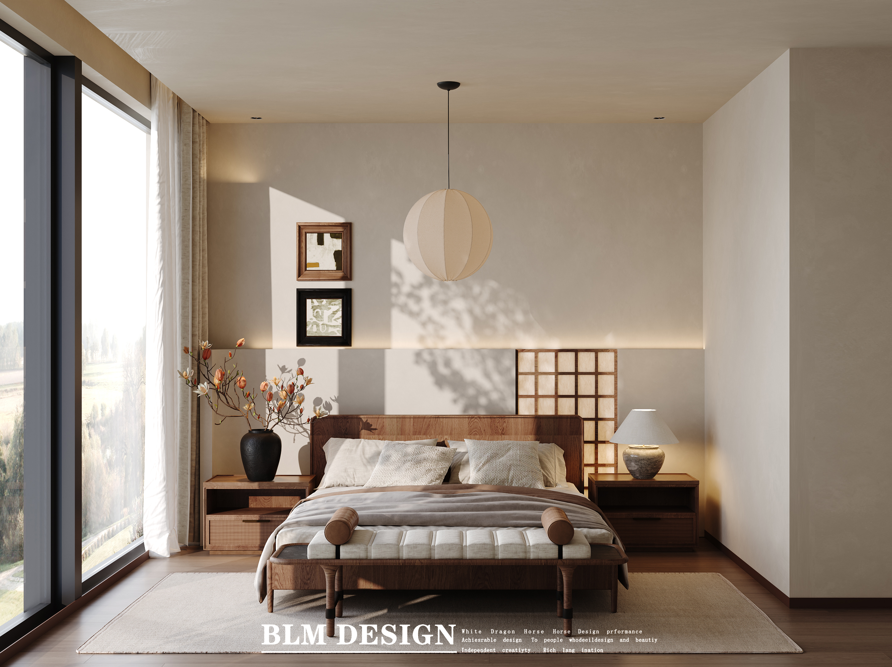 中式家装效果图案例-8