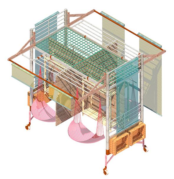 她用宜家的便宜家具、脚手架、木地板、晾衣架…设计出的最有创意的联合办公-84
