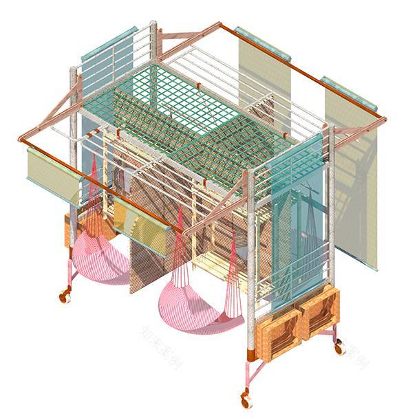 她用宜家的便宜家具、脚手架、木地板、晾衣架…设计出的最有创意的联合办公-84