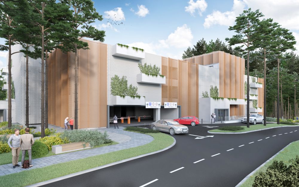 斯雷姆斯卡米特罗维察研究所旁五层停车场建设丨诺维萨德工作室DBA-16