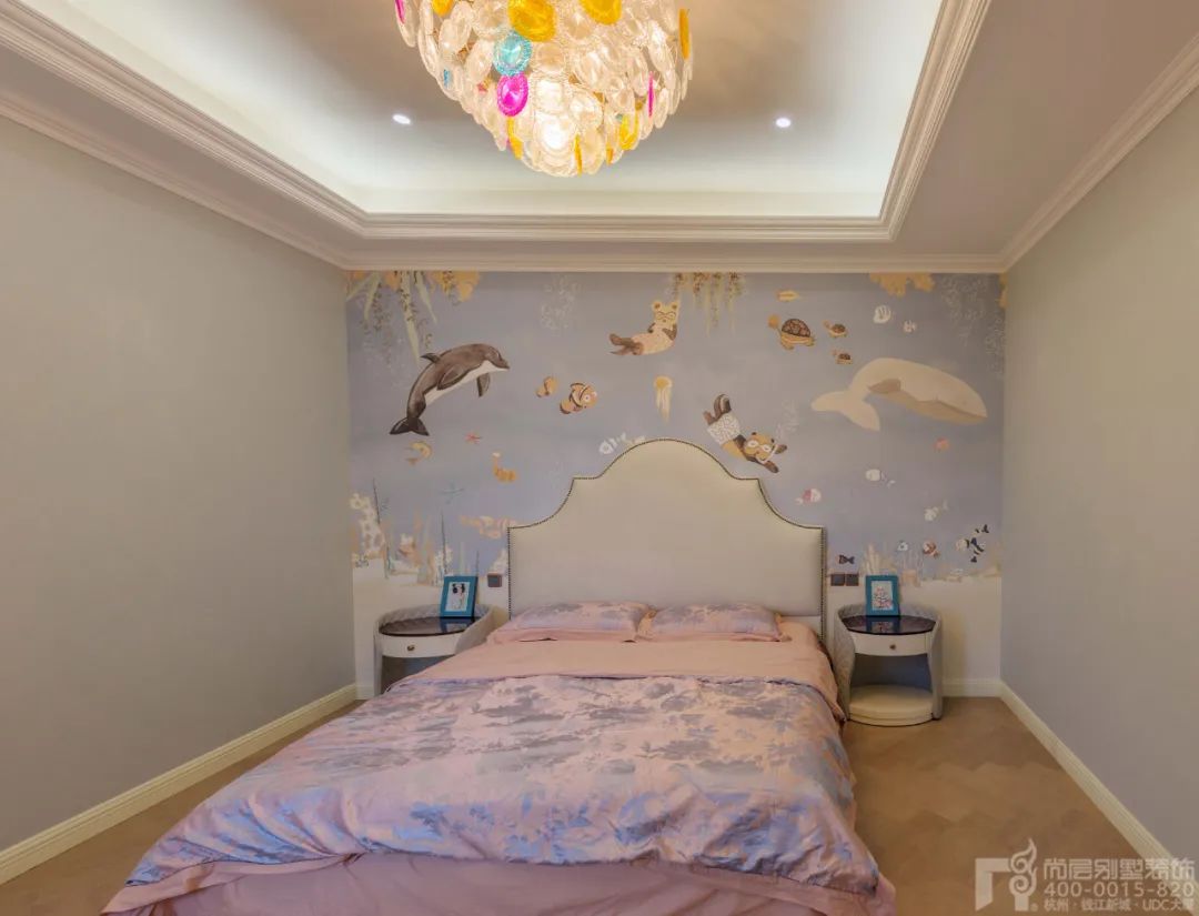 法式轻奢独栋别墅丨尚层别墅装饰-61